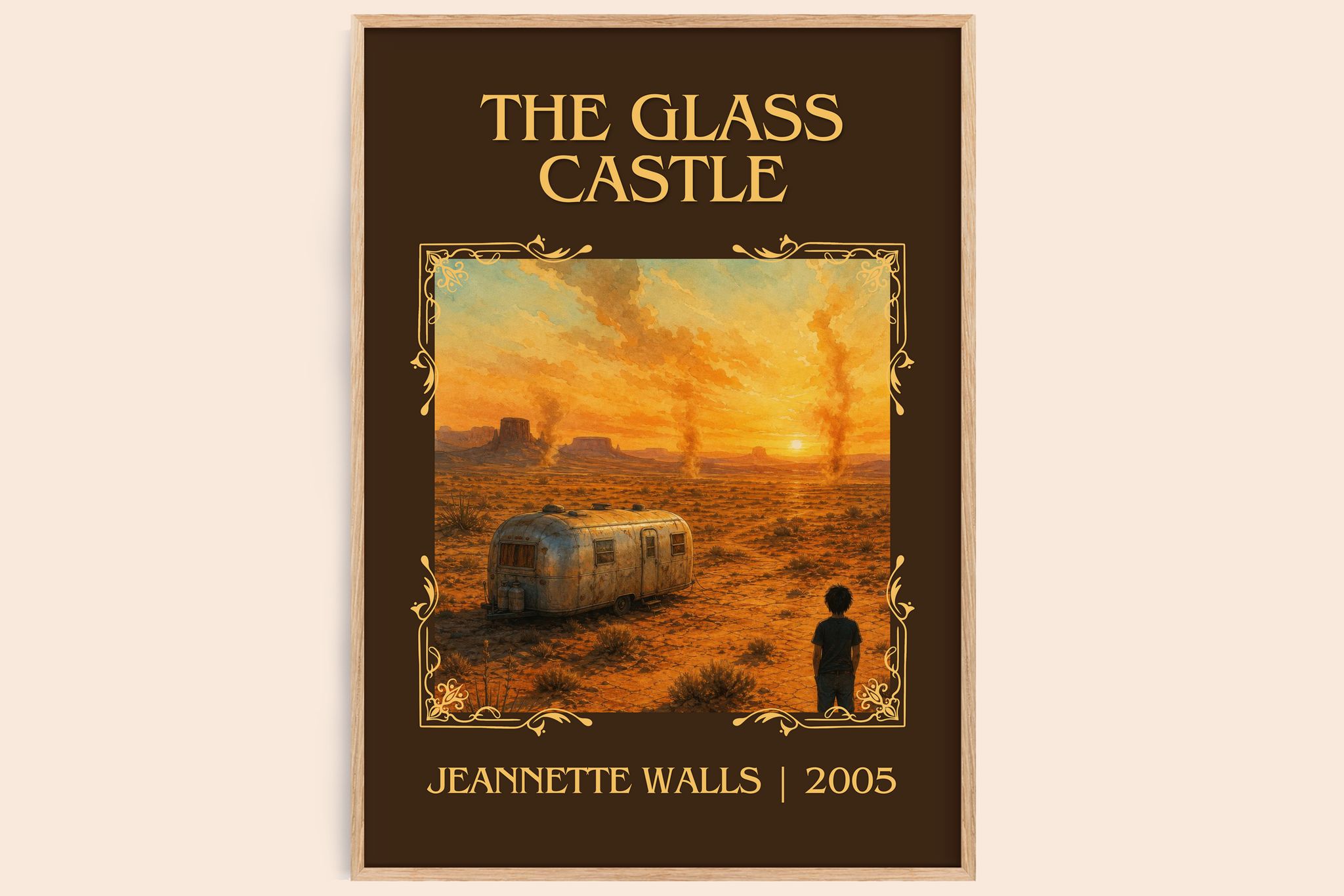 The Glass Castle Classic Book Art Print by Jeannette Walls