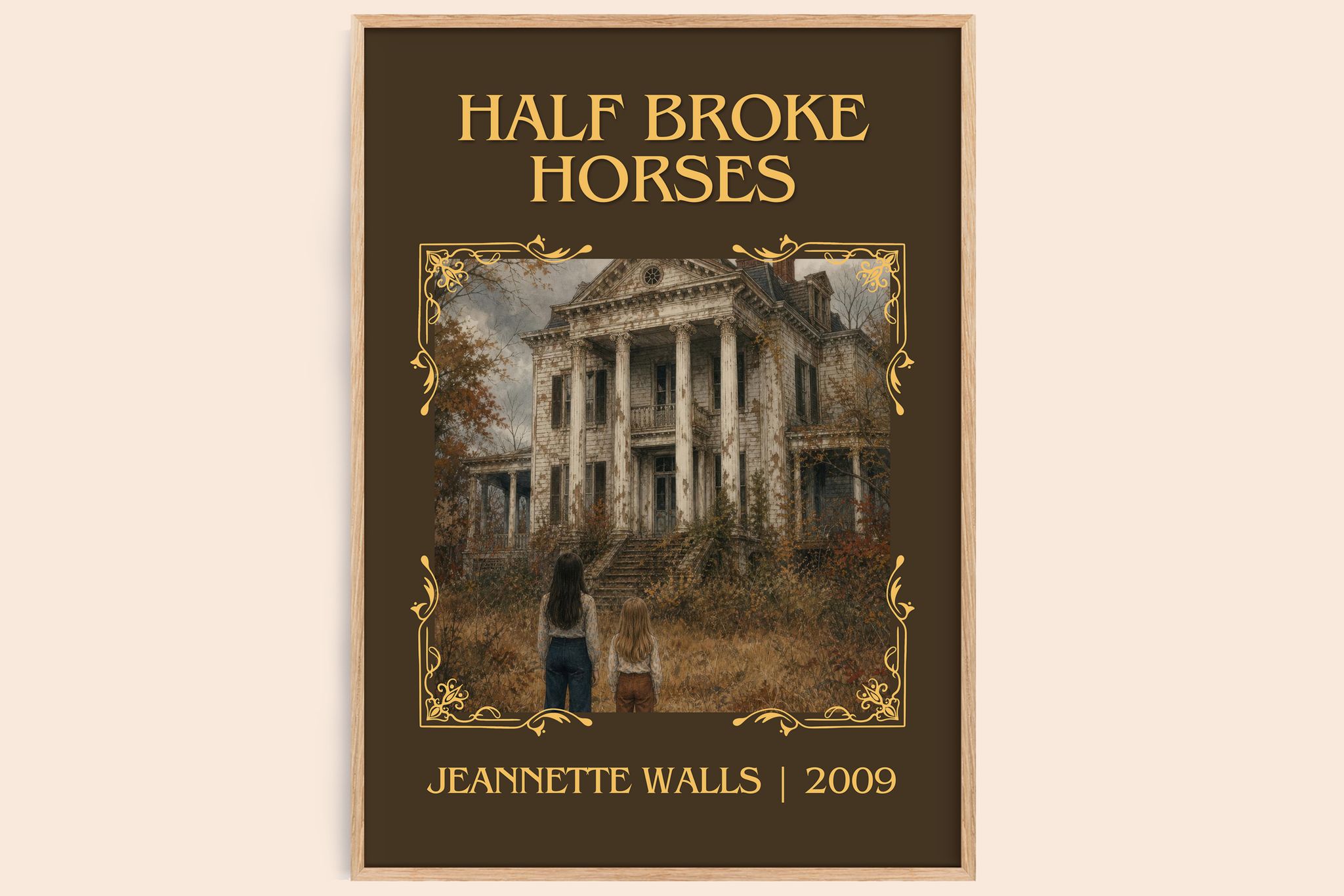 Half broke horses Classic Book Art Print by Jeannette Walls