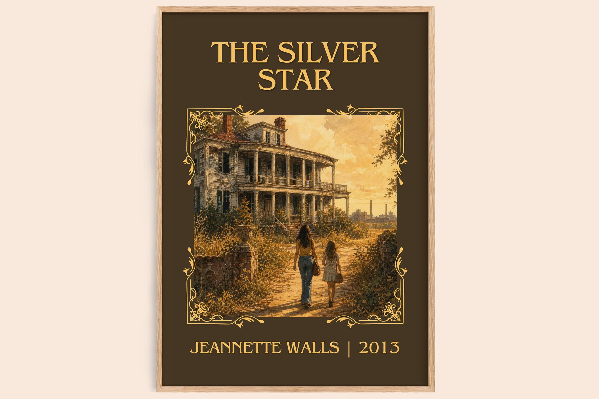 The silver star Classic Book Art Print by Jeannette Walls