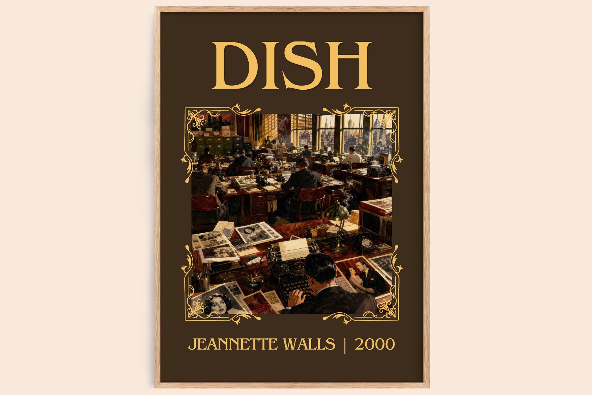 Dish Classic Book Art Print by Jeannette Walls