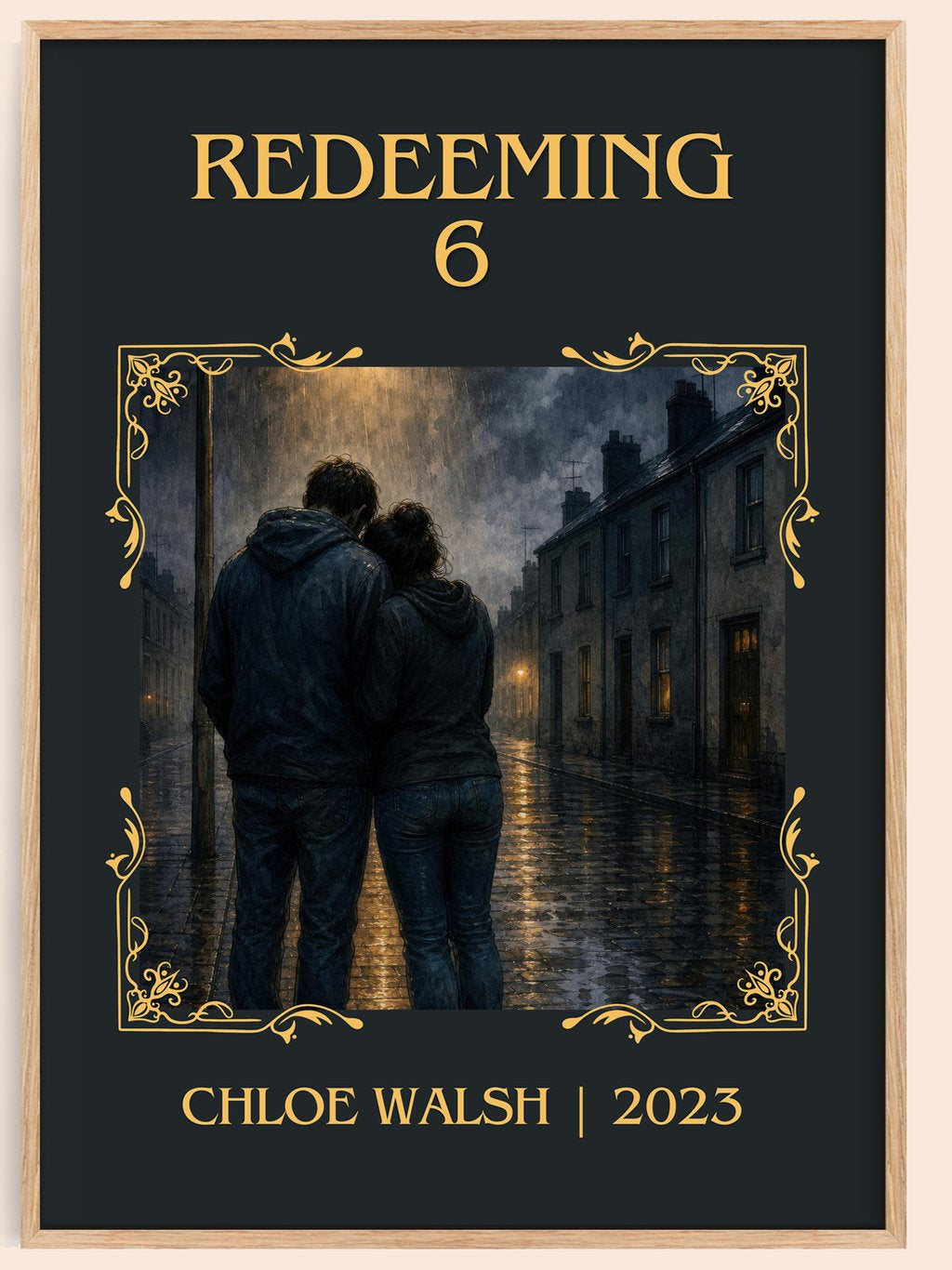 Redeeming 6 Classic Book Art Print by Chloe Walsh – book poster