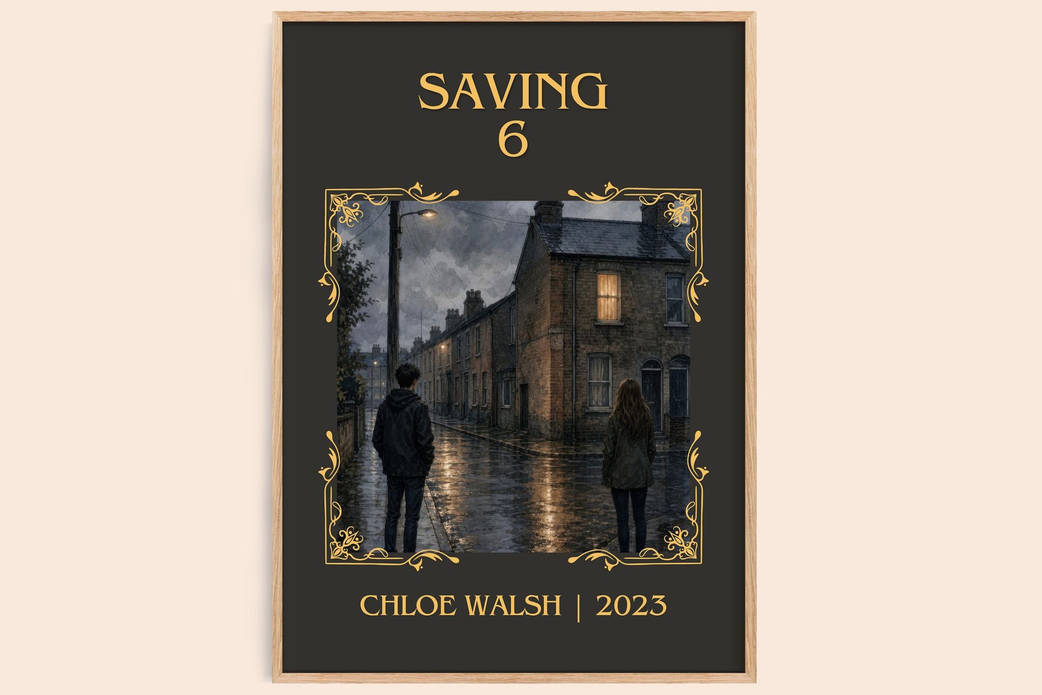 Saving 6 Classic Book Art Print by Chloe Walsh