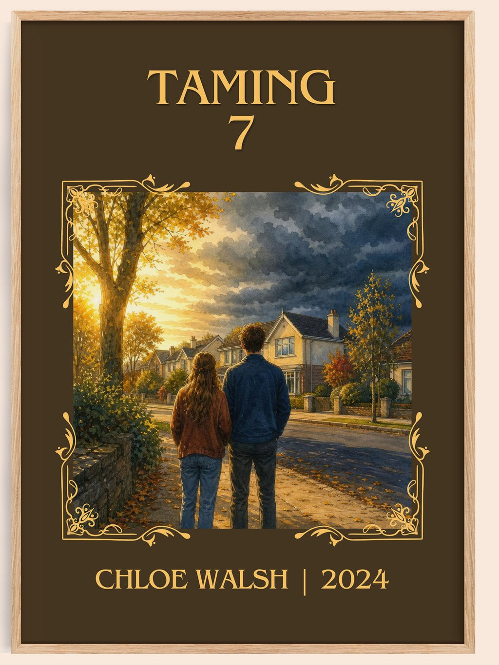 Taming 7 Classic Book Art Print by Chloe Walsh – book poster