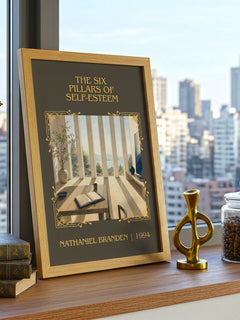 six pillars of self-esteem Classic Book Art Print by Nathaniel Branden – image 3