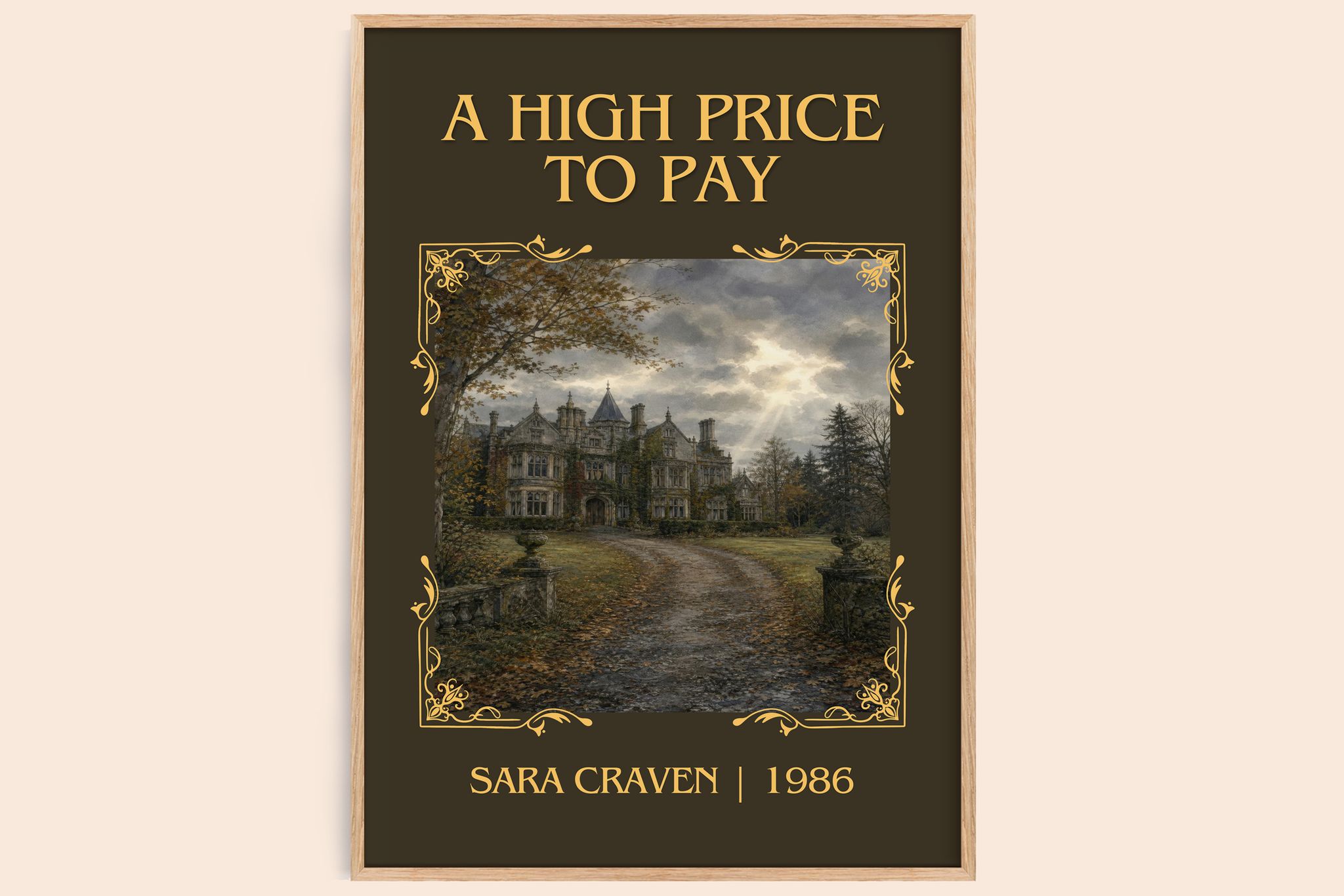 A High Price to Pay Classic Book Art Print by Sara Craven