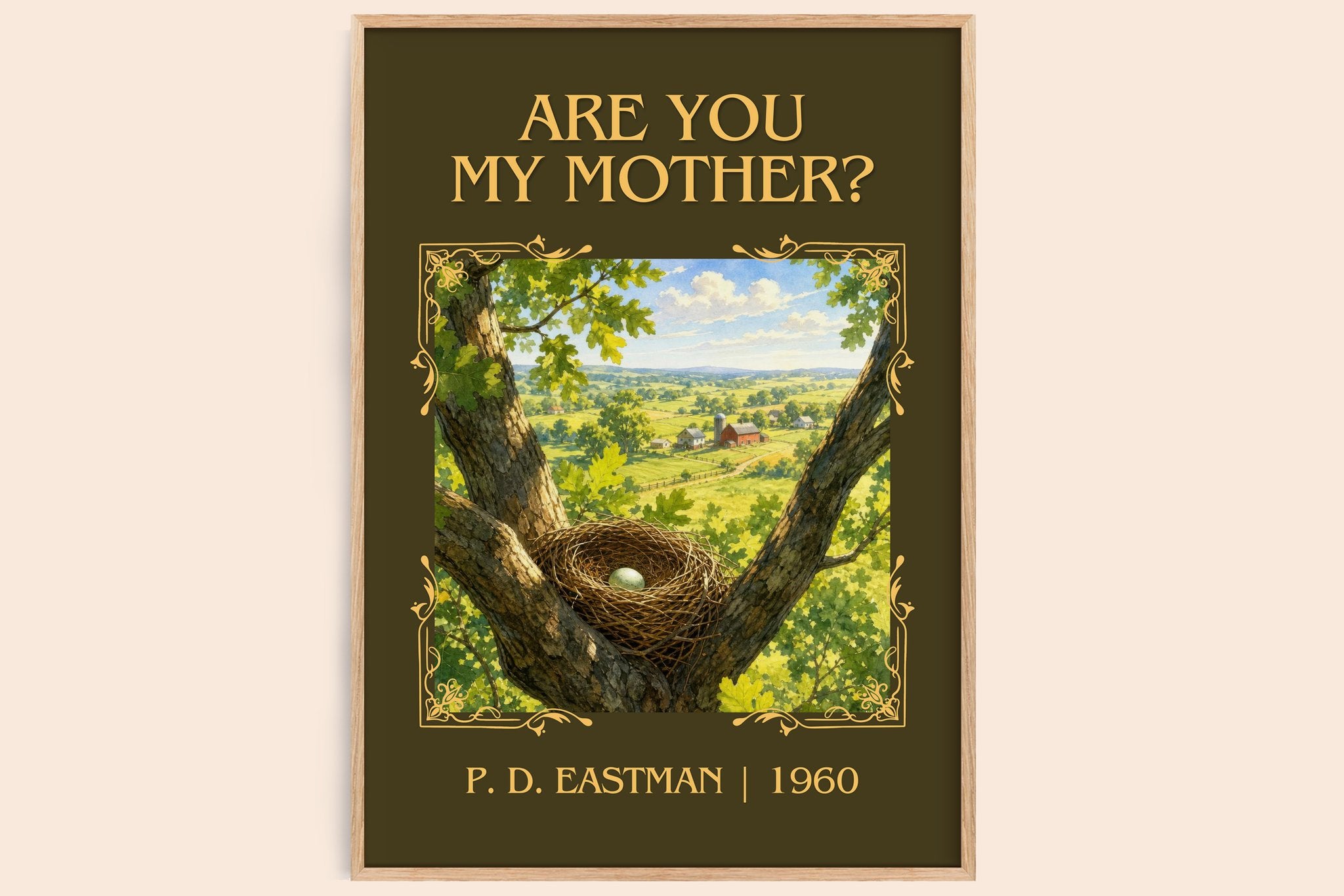 Are You My Mother? Classic Book Art Print by P. D. Eastman