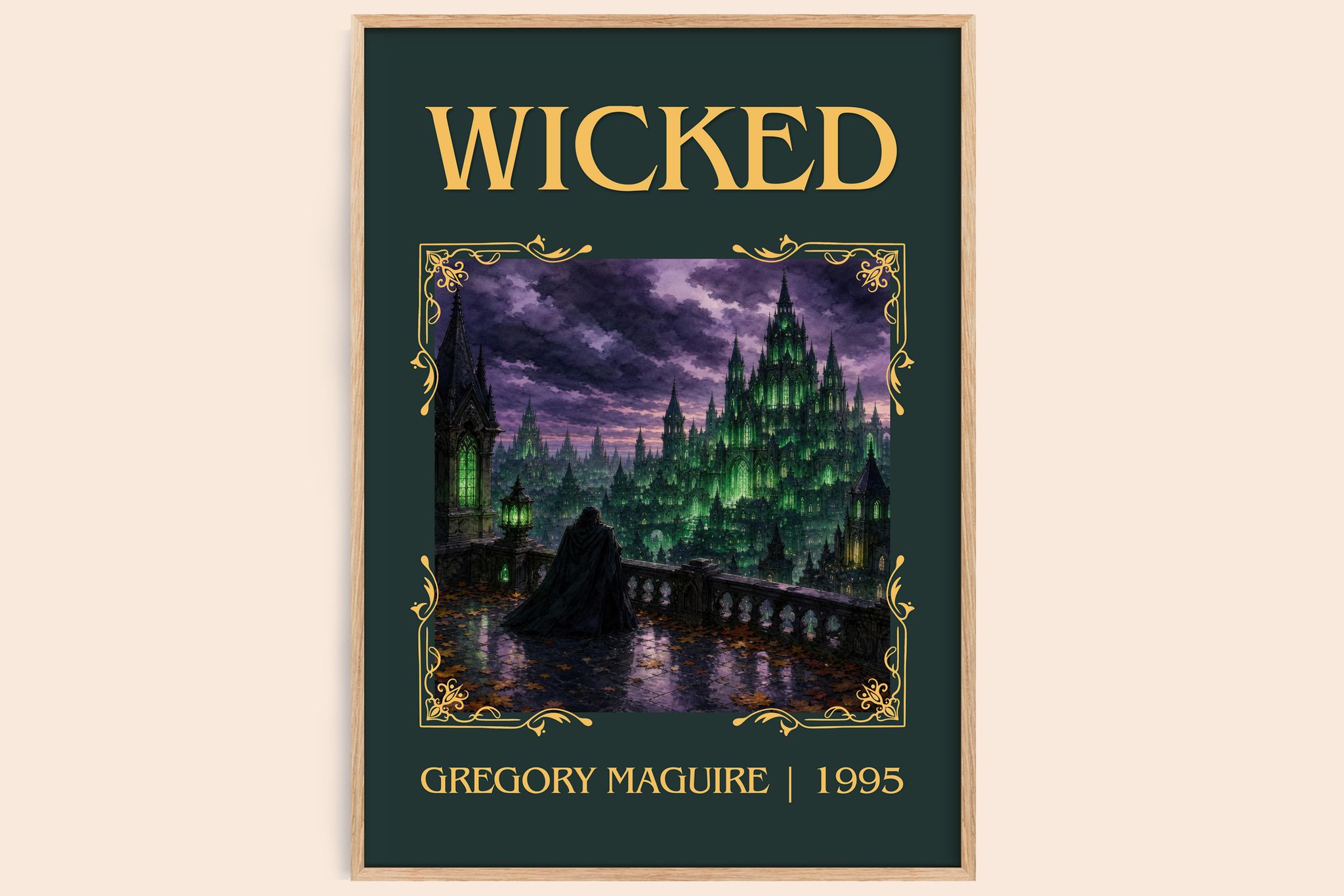 Wicked Classic Book Art Print by Gregory Maguire