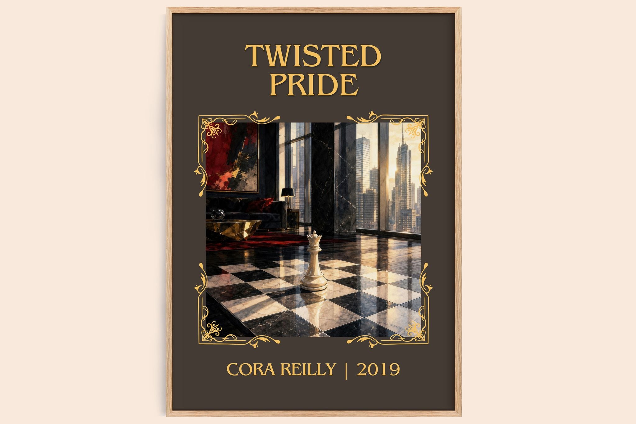 Twisted Pride Classic Book Art Print by Cora Reilly