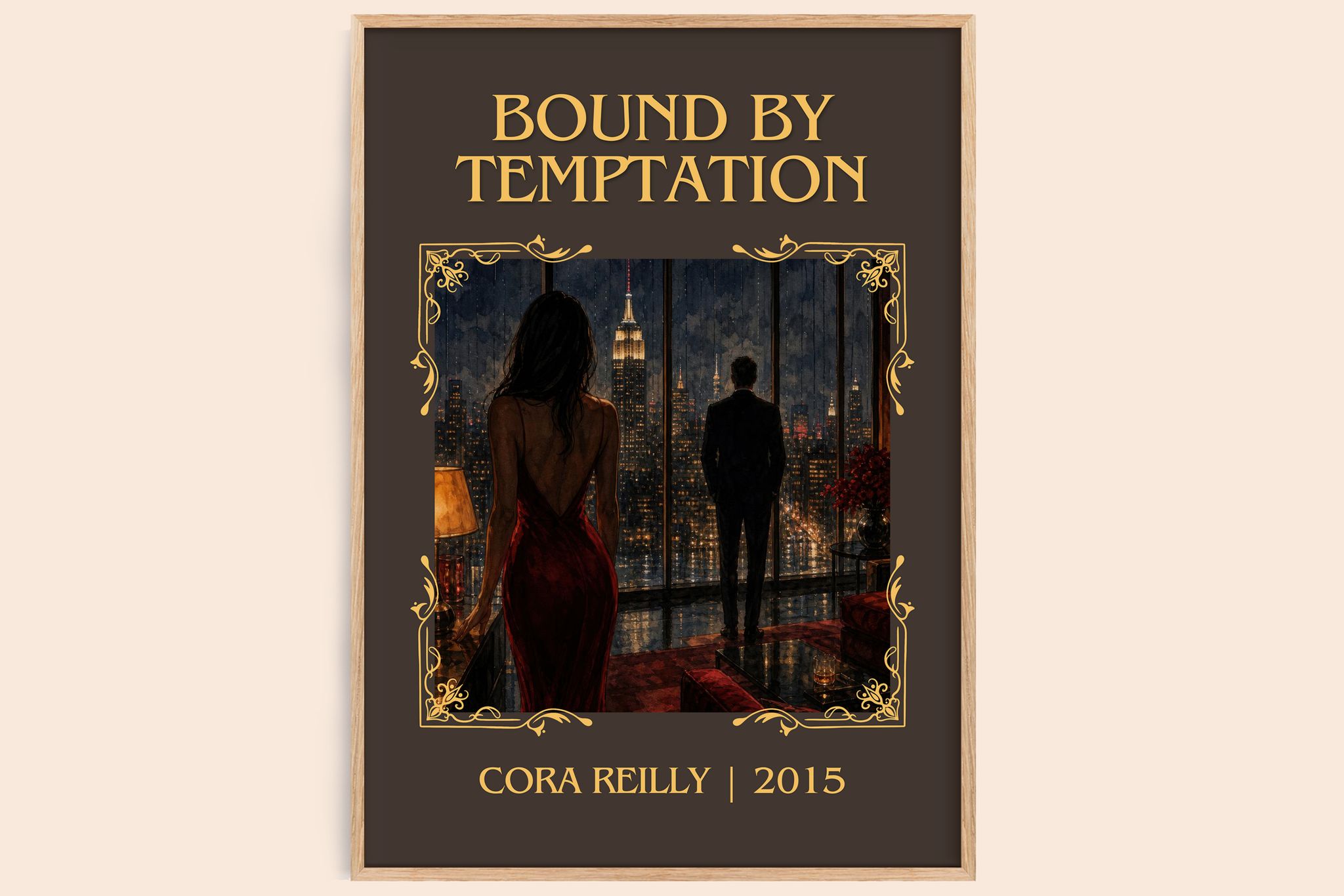 Bound by temptation Classic Book Art Print by Cora Reilly