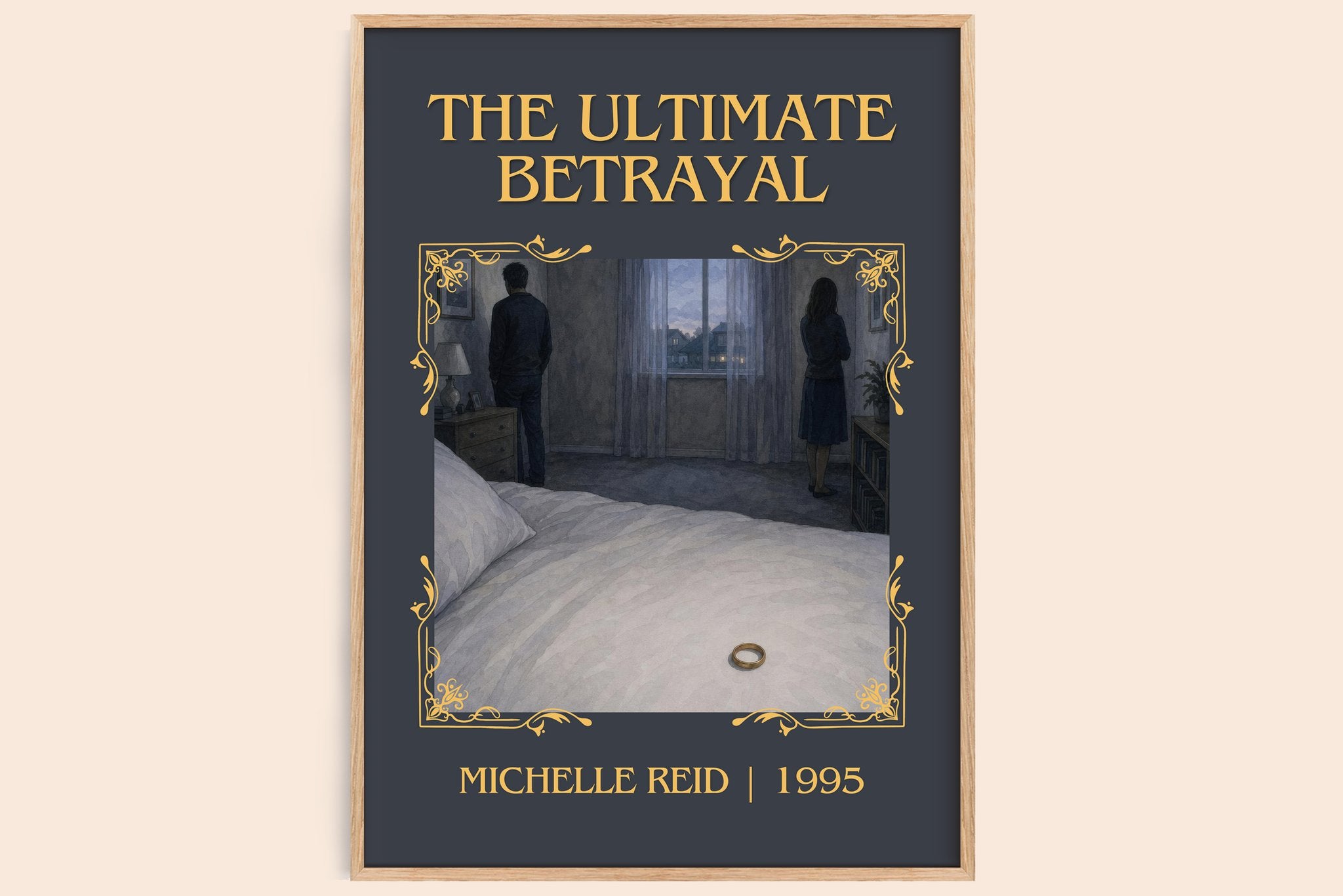 The Ultimate Betrayal Classic Book Art Print by Michelle Reid