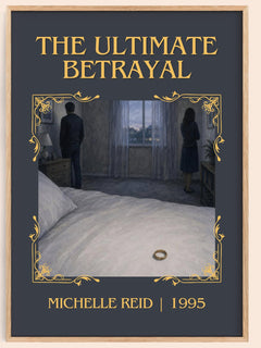 The Ultimate Betrayal Classic Book Art Print by Michelle Reid – book poster