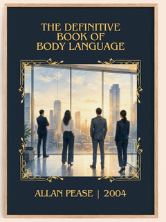 Definitive Book of Body Language Classic Book Art Print by Allan Pease – image 1