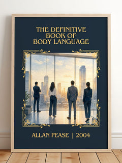Definitive Book of Body Language Classic Book Art Print by Allan Pease – image 2