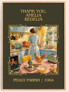 Thank You, Amelia Bedelia Classic Book Art Print by Peggy Parish – image 1
