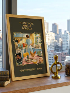 Thank You, Amelia Bedelia Classic Book Art Print by Peggy Parish – image 3