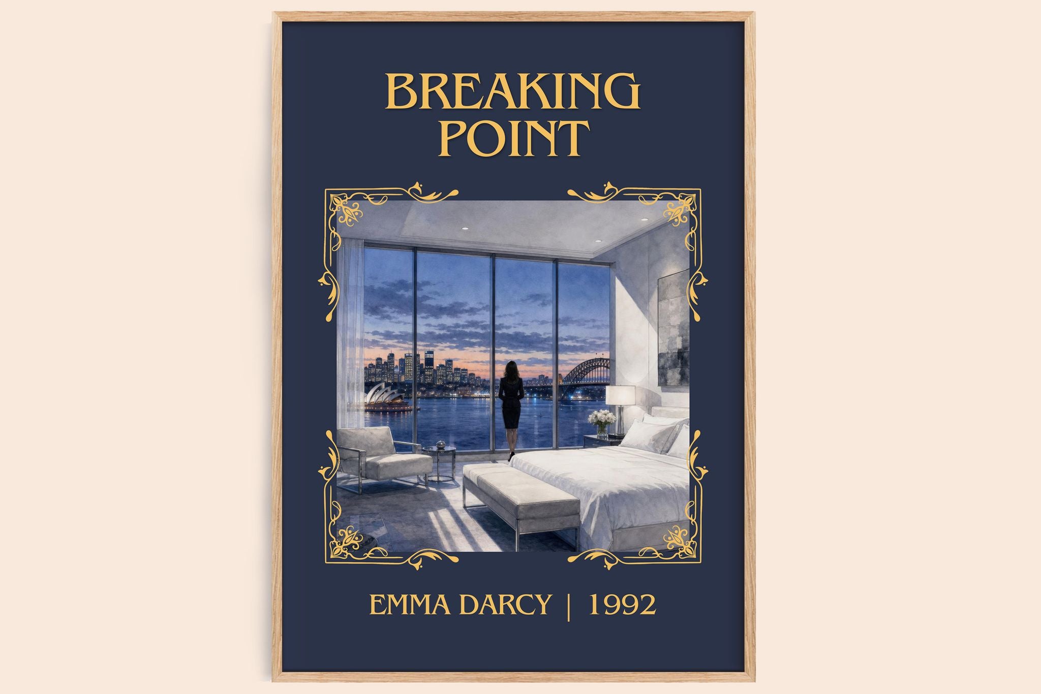 Breaking Point Classic Book Art Print by Emma Darcy