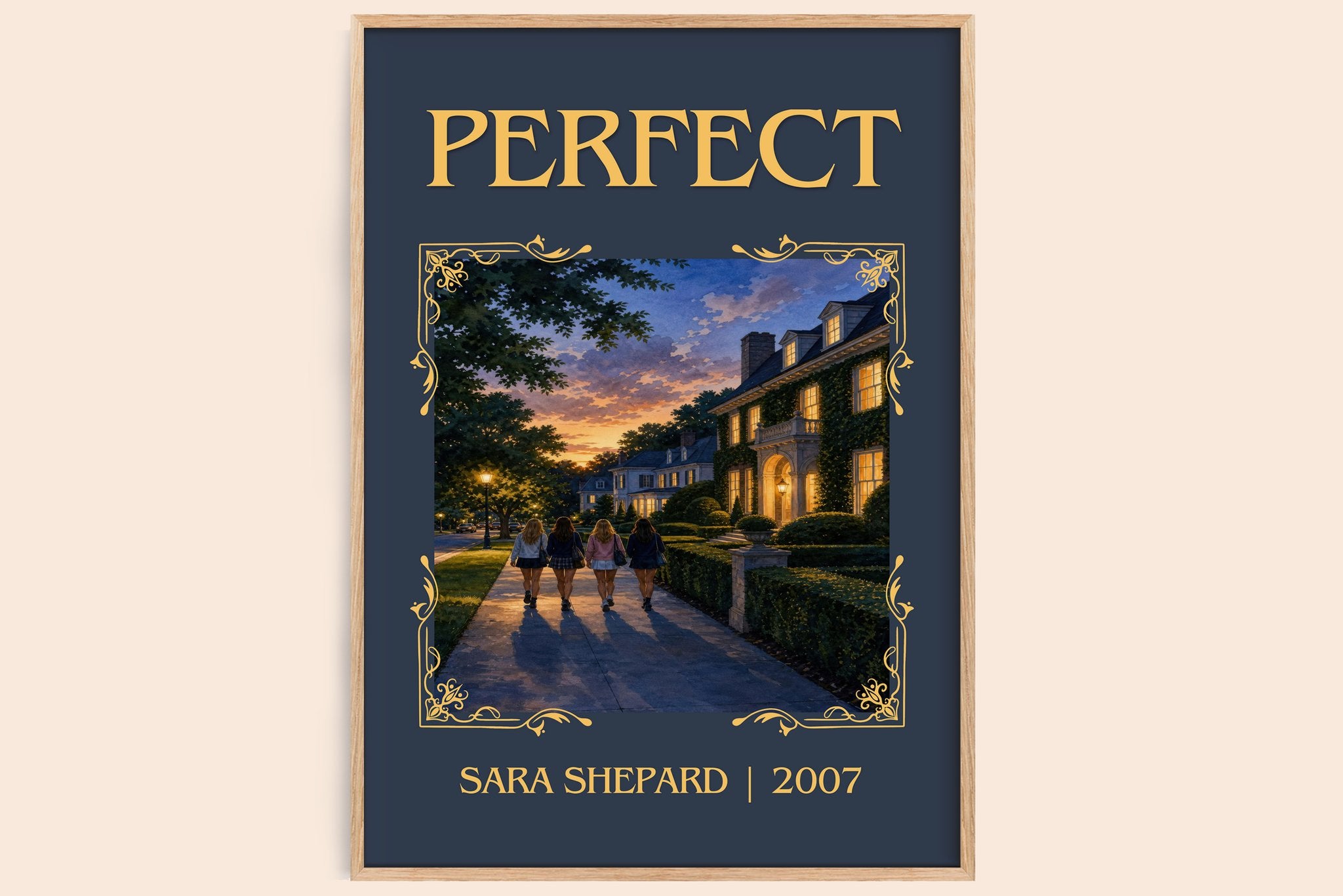 Perfect Classic Book Art Print by Sara Shepard
