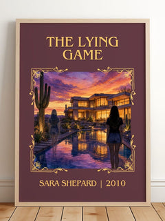 The Lying Game Classic Book Art Print by Sara Shepard – image 2