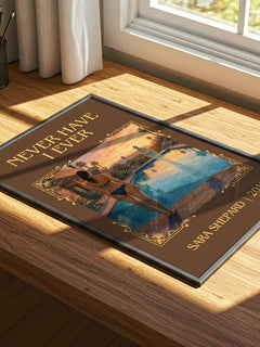 Never Have I Ever Classic Book Art Print by Sara Shepard – image 4