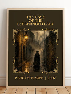 Case of the Left-Handed Lady Classic Book Art Print by Nancy Springer – image 2
