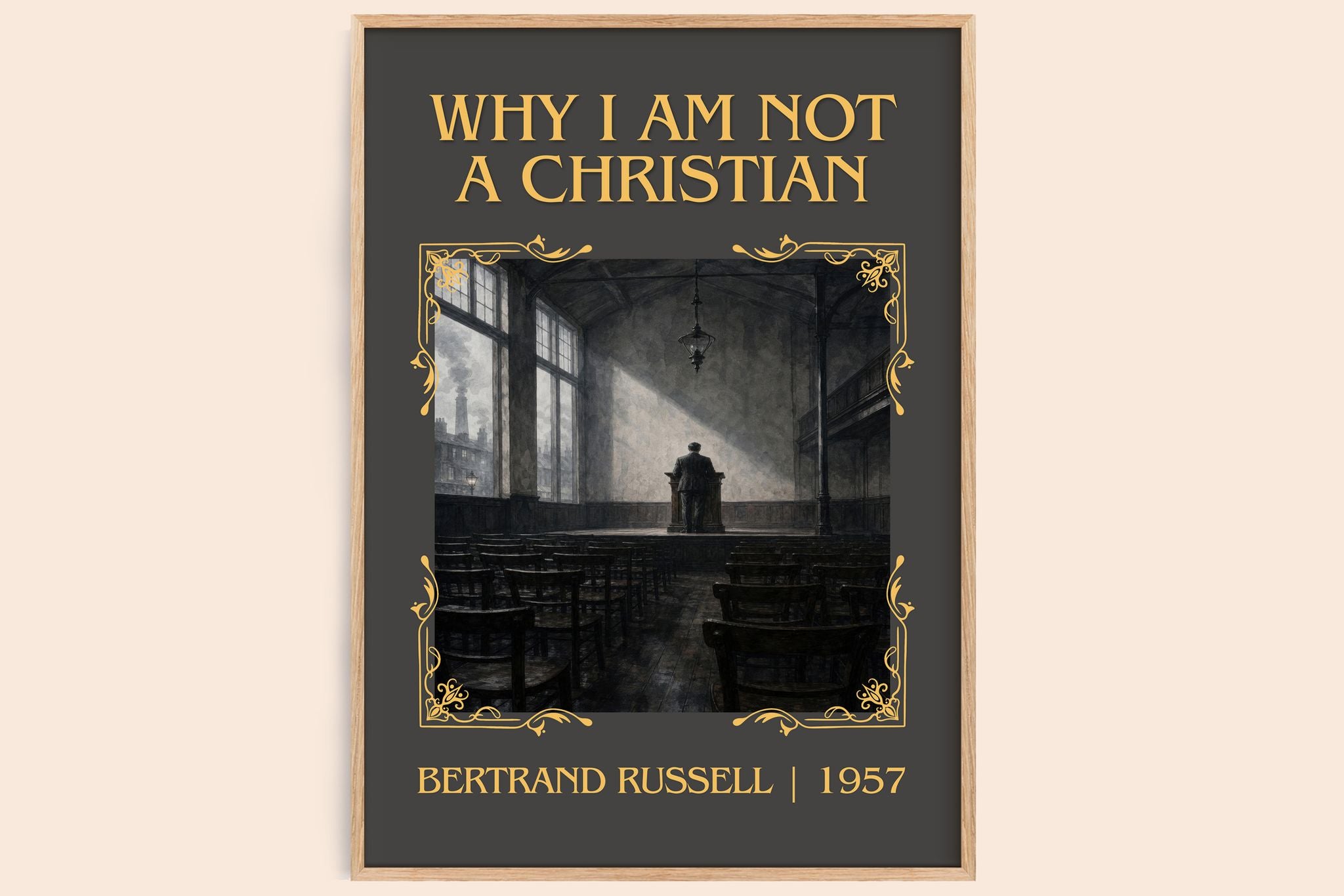 Why I am not a Christian Classic Book Art Print by Bertrand Russell