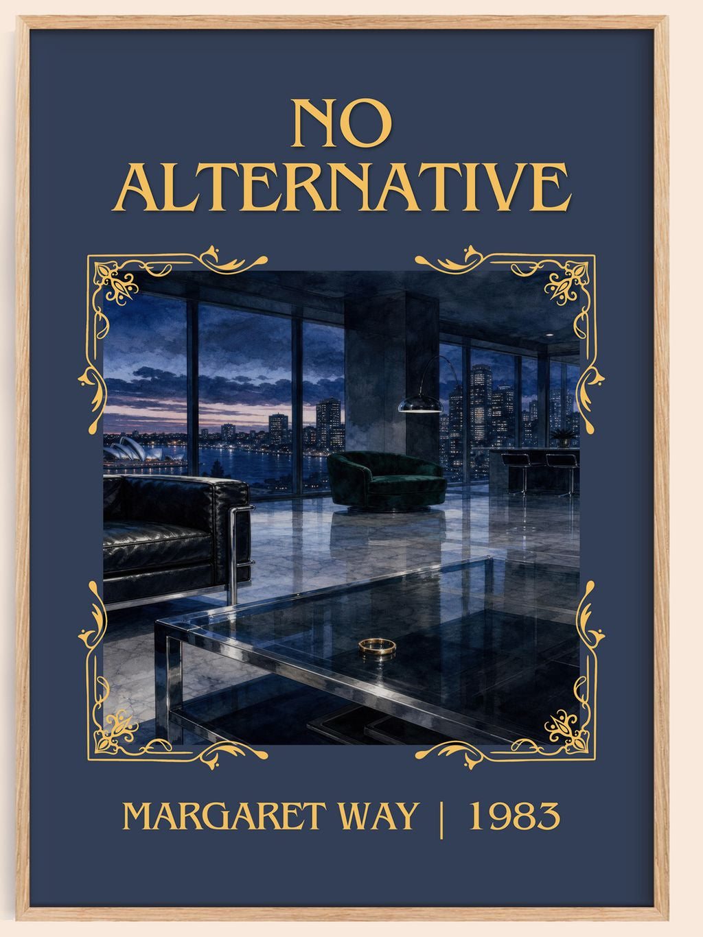 No Alternative Classic Book Art Print by Margaret Way – book poster