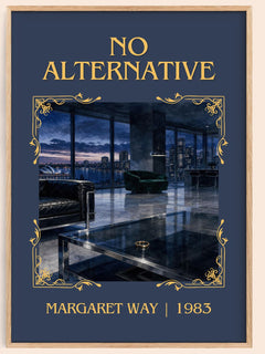 No Alternative Classic Book Art Print by Margaret Way – book poster