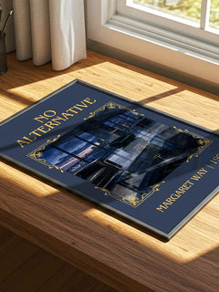 No Alternative Classic Book Art Print by Margaret Way – print on a sunlit desk