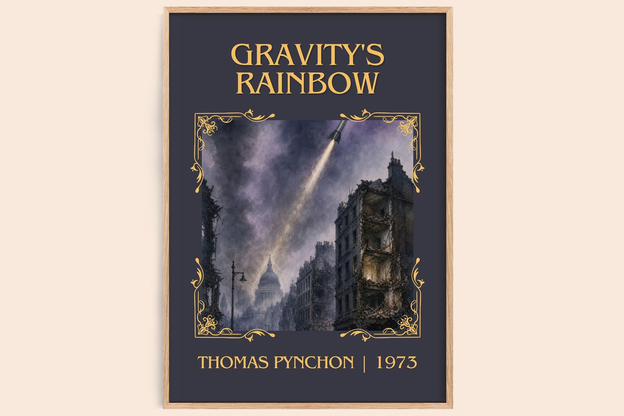 Gravity's Rainbow Classic Book Art Print by Thomas Pynchon