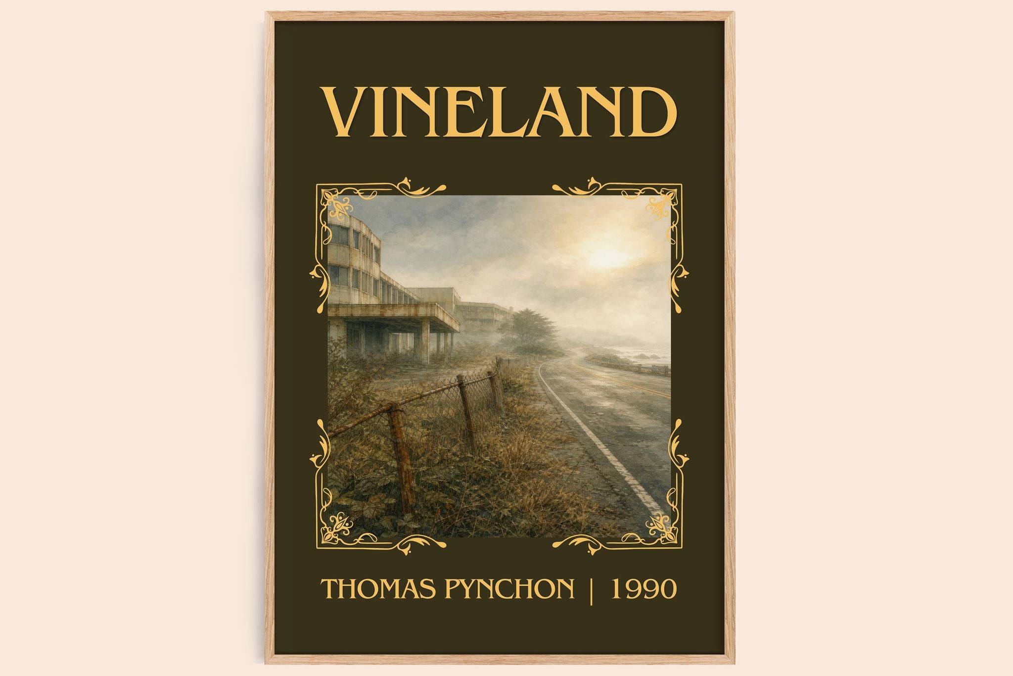 Vineland Classic Book Art Print by Thomas Pynchon