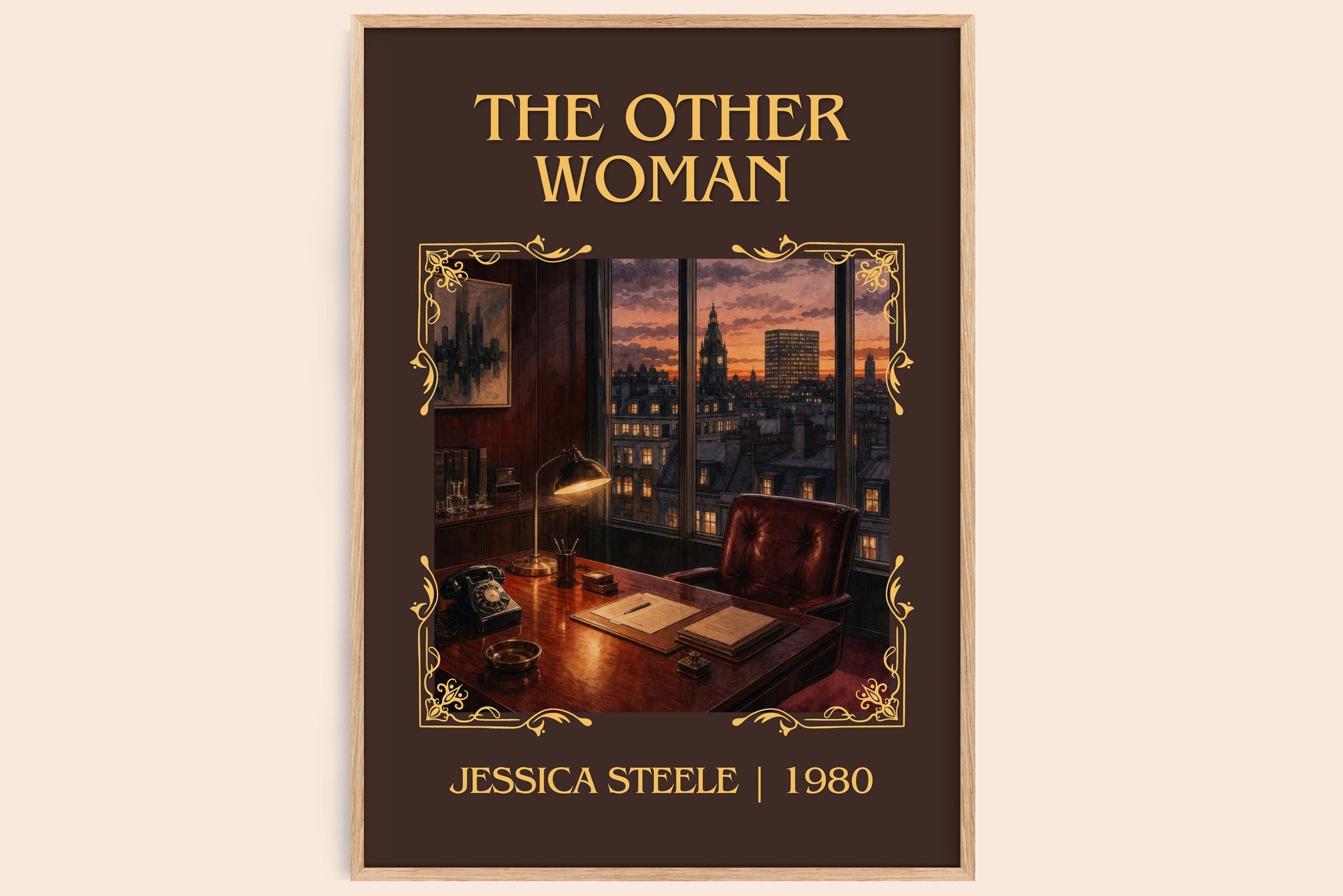 The Other Woman Classic Book Art Print by Jessica Steele