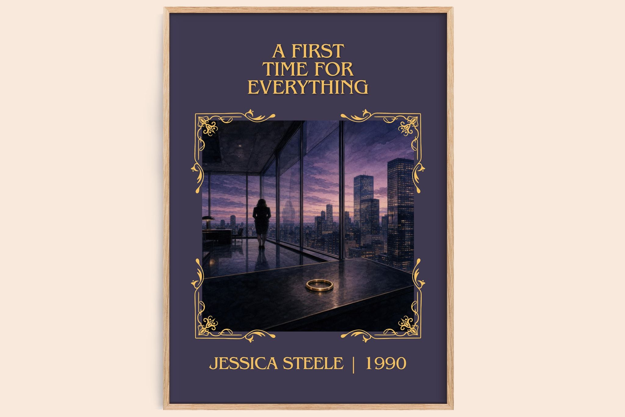 A First Time for Everything Classic Book Art Print by Jessica Steele