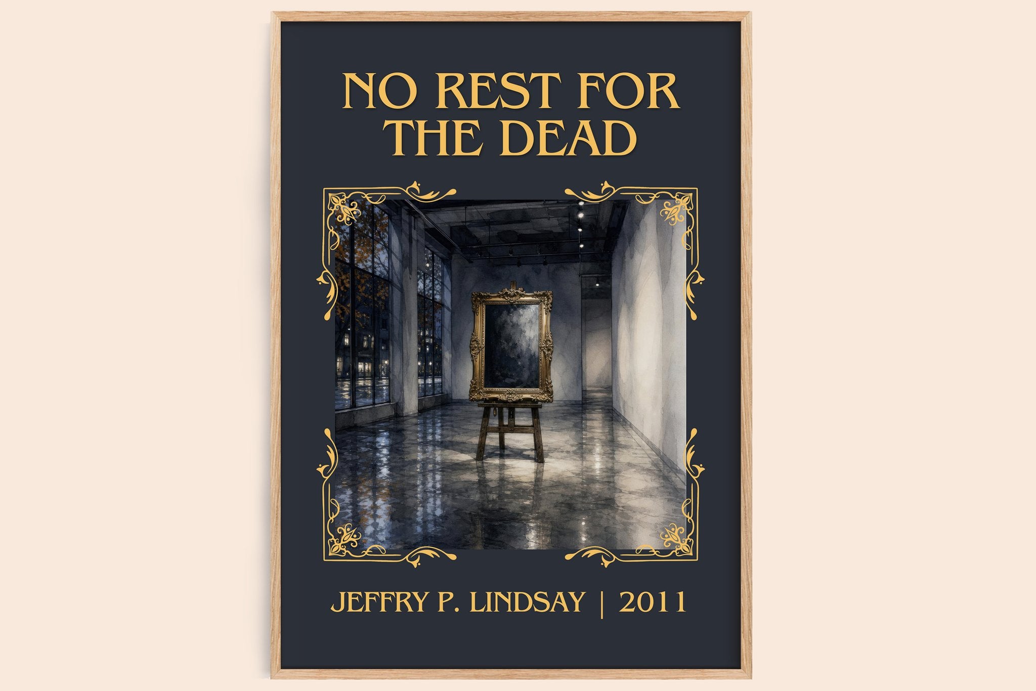 No Rest for the Dead Classic Book Art Print by Jeffry P. Lindsay