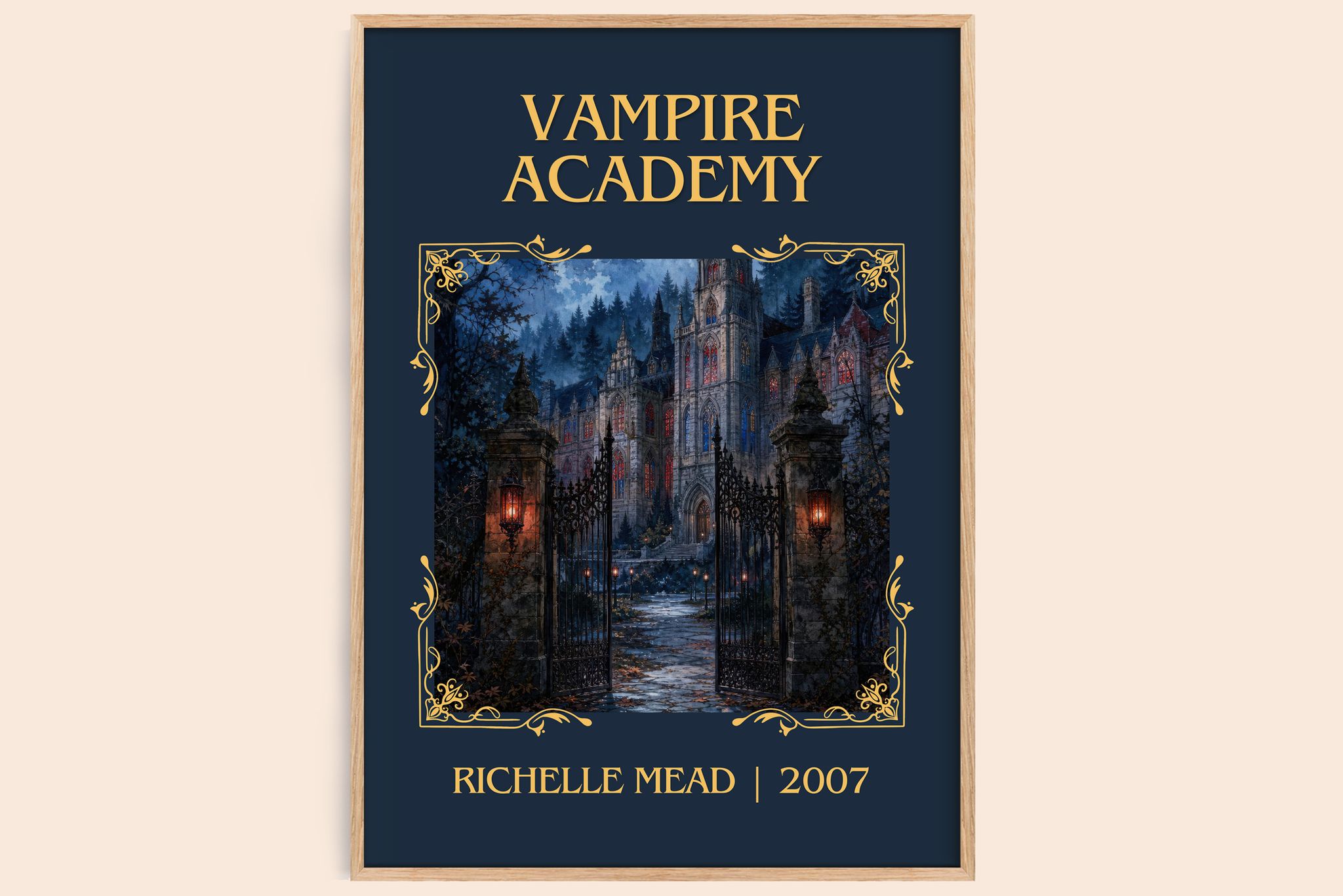 Vampire Academy Classic Book Art Print by Richelle Mead