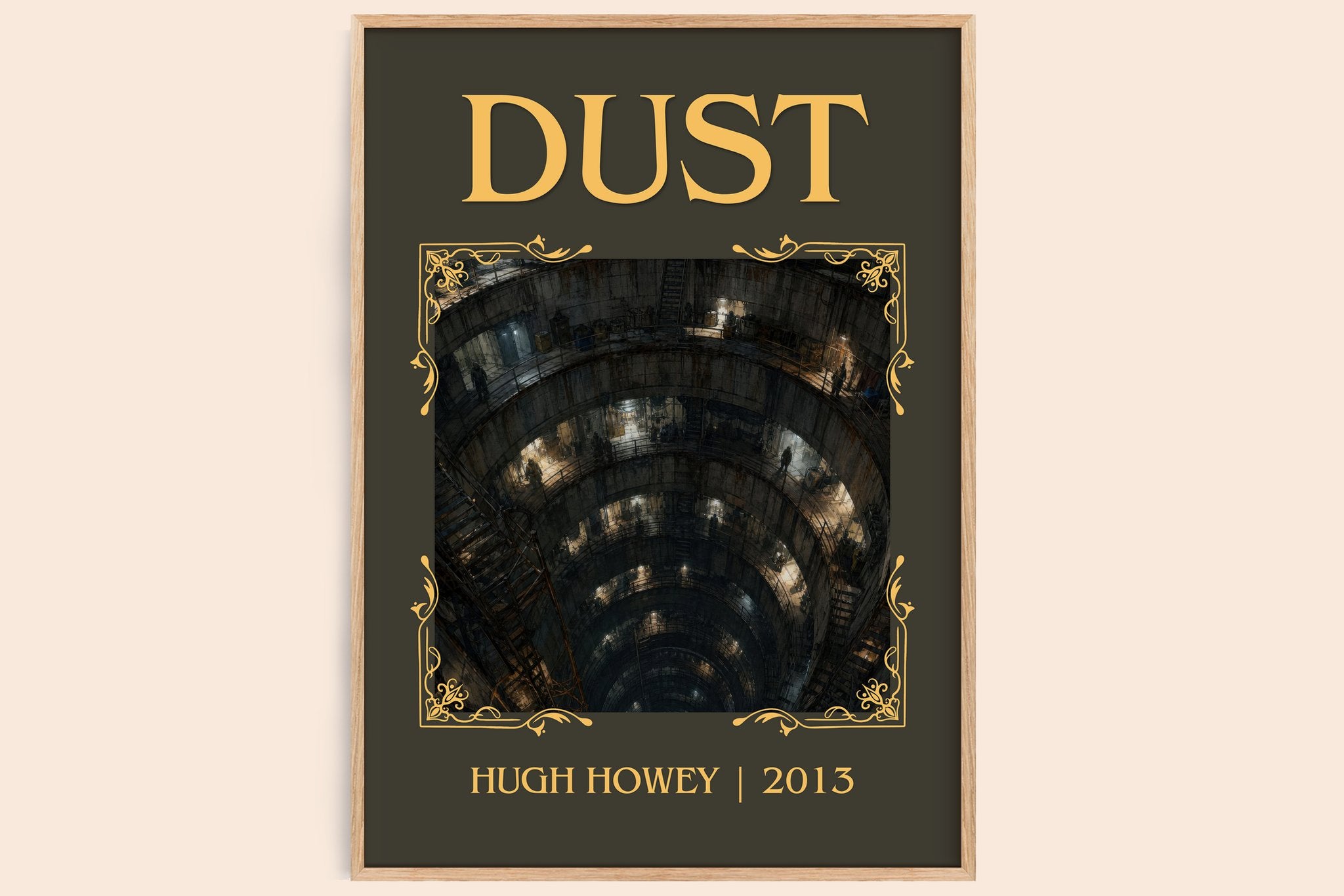 Dust Classic Book Art Print by Hugh Howey