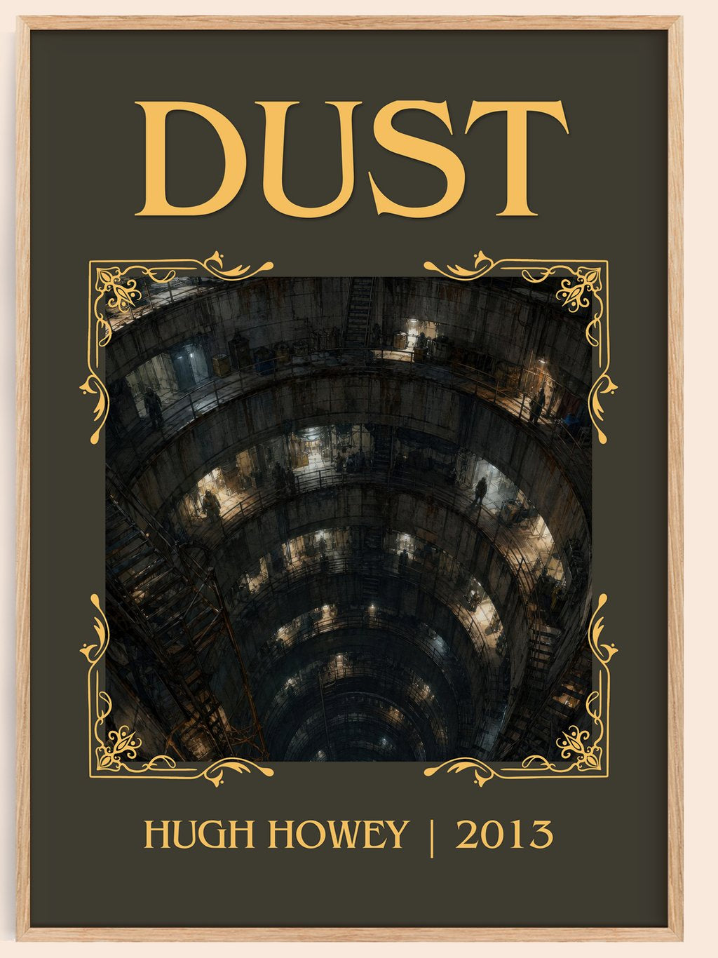 Dust Classic Book Art Print by Hugh Howey – book poster