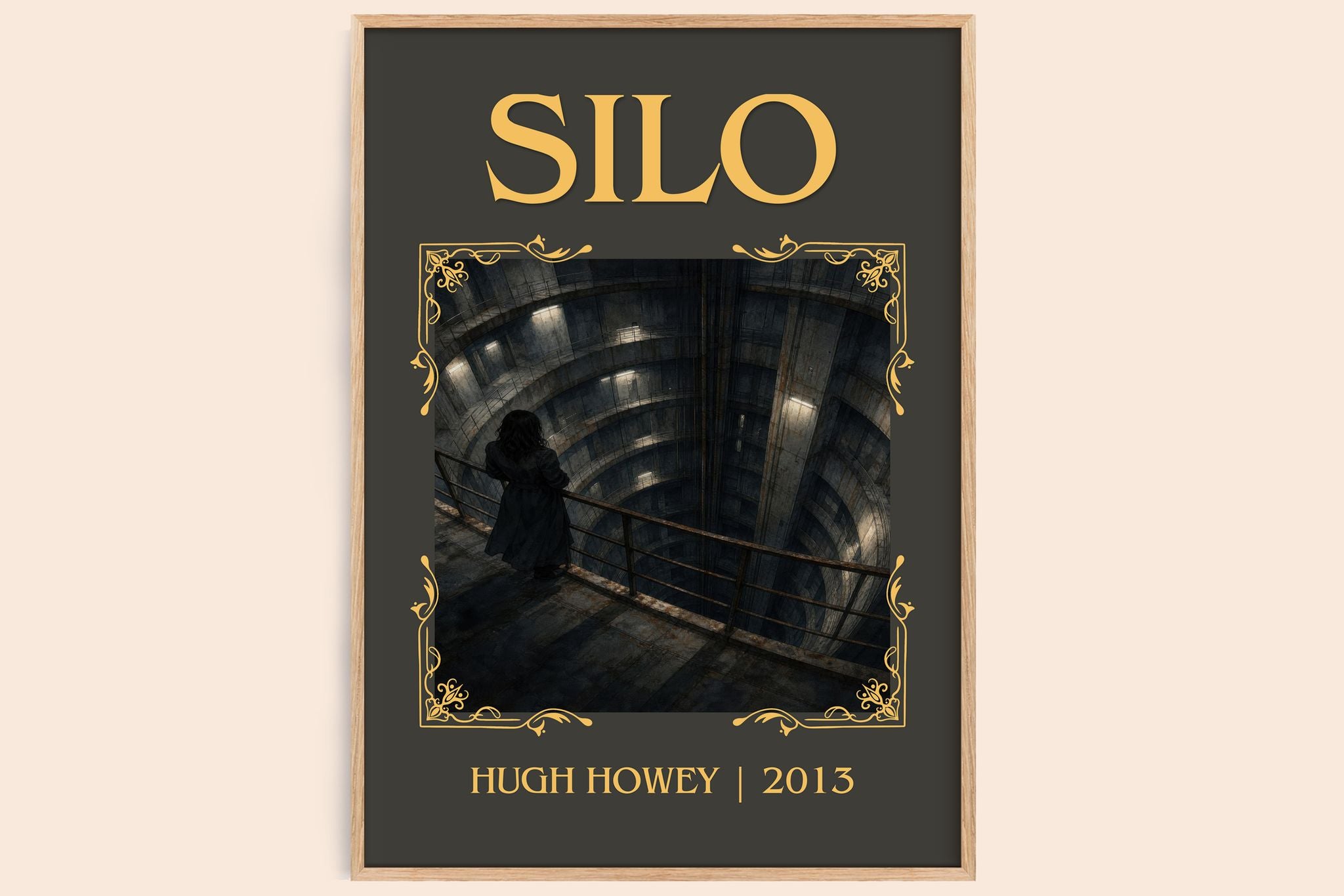Silo Classic Book Art Print by Hugh Howey