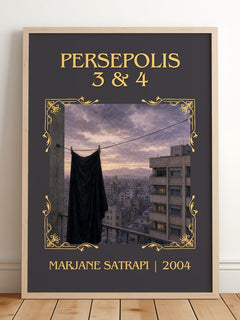 Persepolis 3 & 4 Classic Book Art Print by Marjane Satrapi – image 2