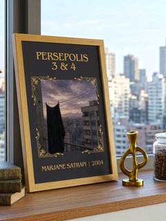 Persepolis 3 & 4 Classic Book Art Print by Marjane Satrapi – image 3