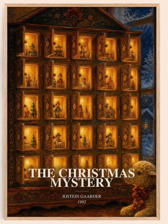 The Christmas Mystery Book Watercolour Illustration by Jostein Gaarder
