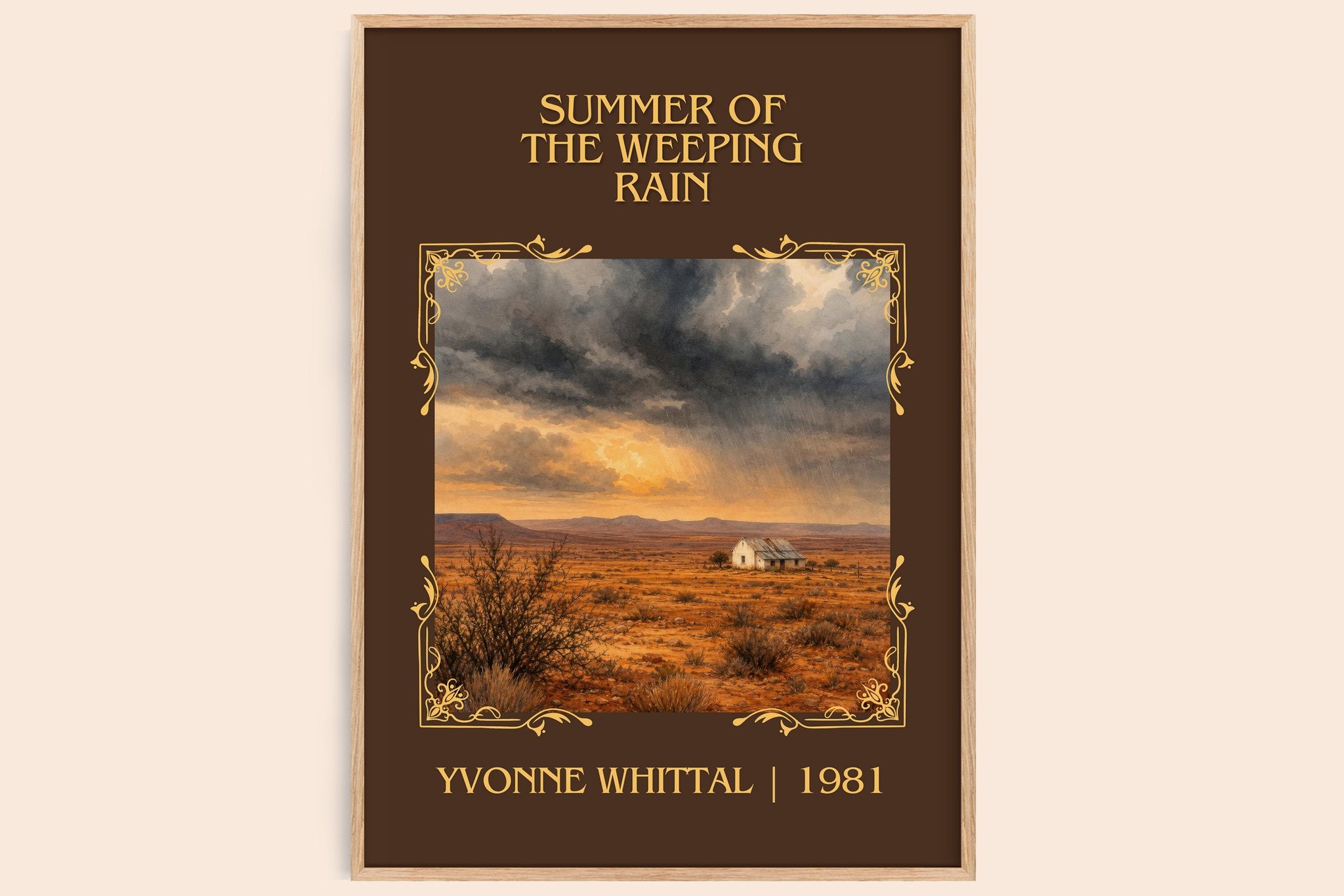 Summer of the Weeping Rain Classic Book Art Print by Yvonne Whittal
