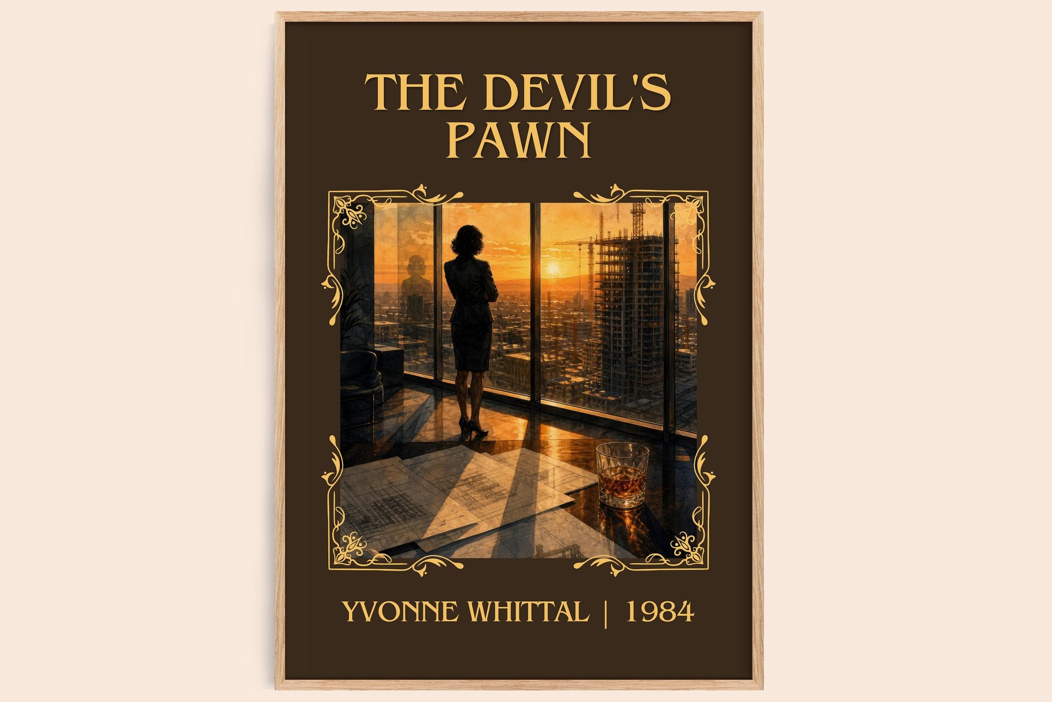 The Devil's Pawn Classic Book Art Print by Yvonne Whittal