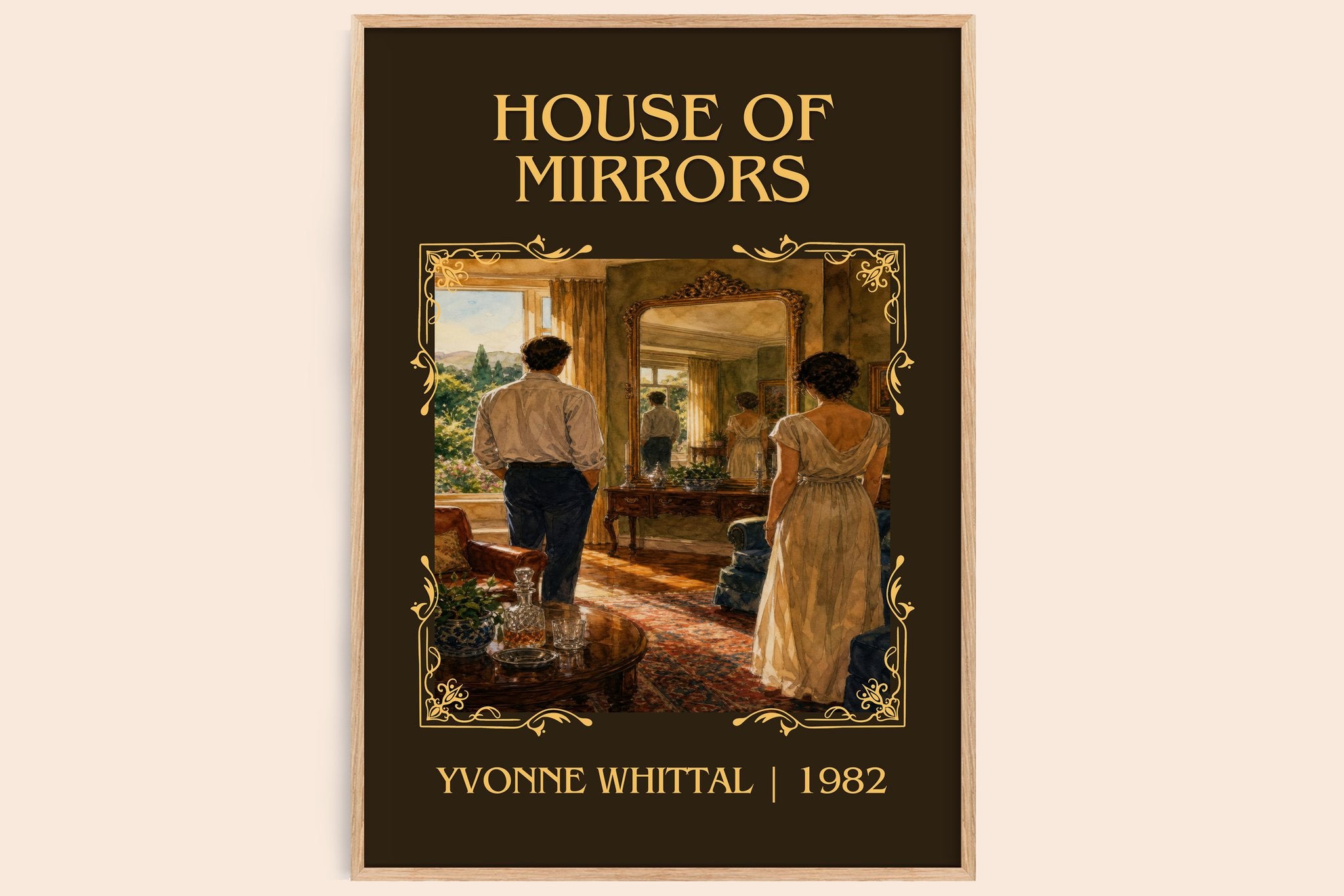 House of Mirrors Classic Book Art Print by Yvonne Whittal