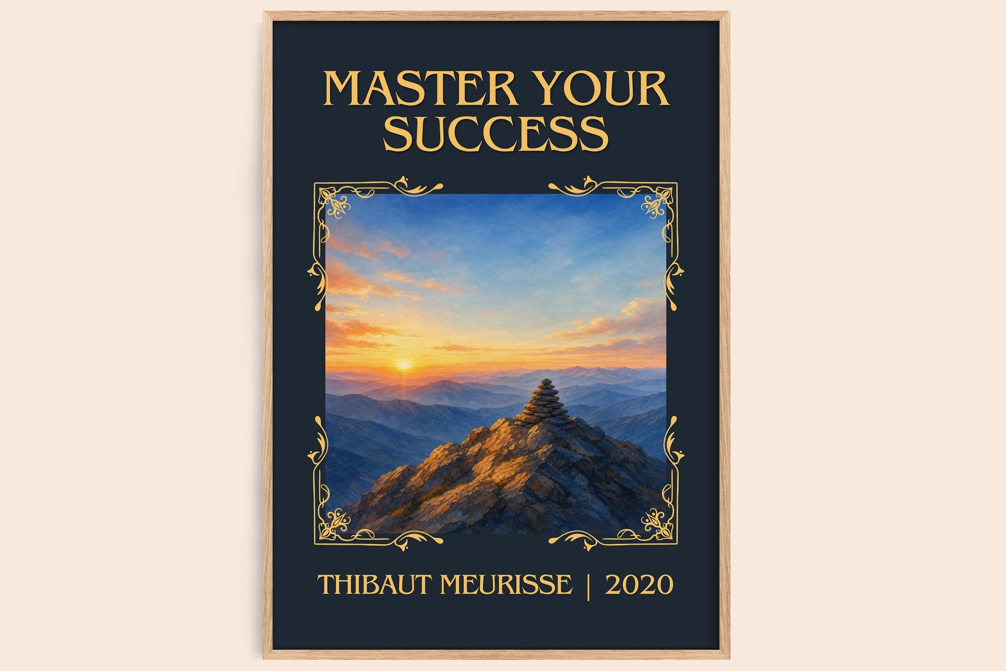 Master Your Success Classic Book Art Print by Thibaut Meurisse