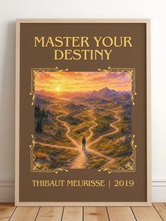 Master Your Destiny Classic Book Art Print by Thibaut Meurisse – image 2