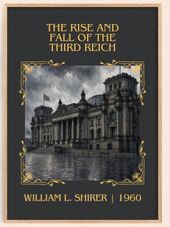 Rise and Fall of the Third Reich Classic Book Art Print by W. Shirer – image 1