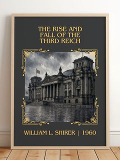Rise and Fall of the Third Reich Classic Book Art Print by W. Shirer – image 2