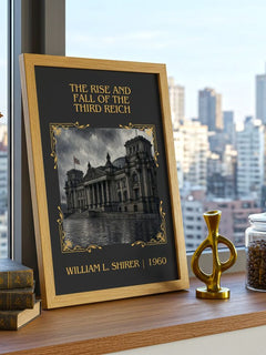 Rise and Fall of the Third Reich Classic Book Art Print by W. Shirer – image 3