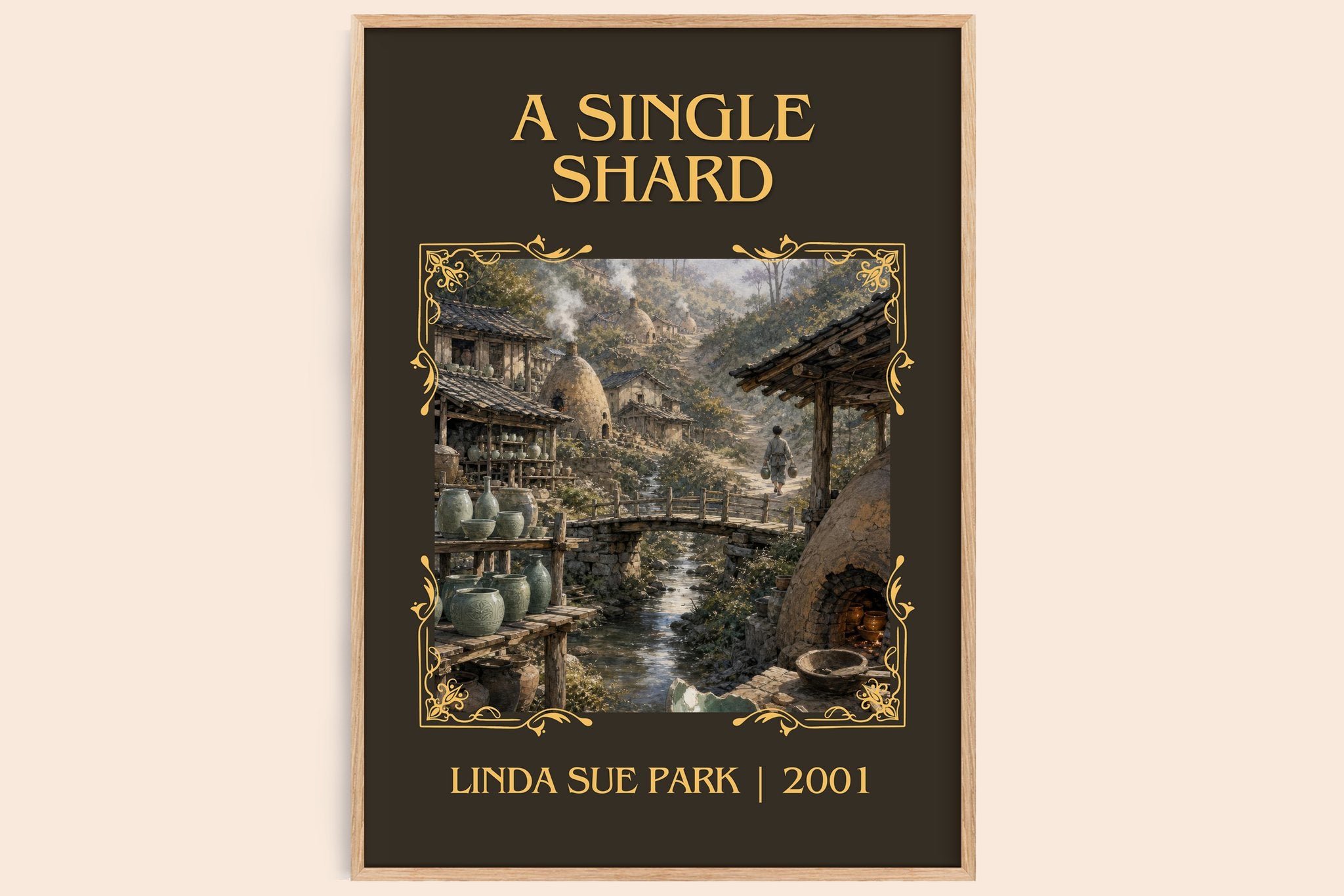 A single shard Classic Book Art Print by Linda Sue Park