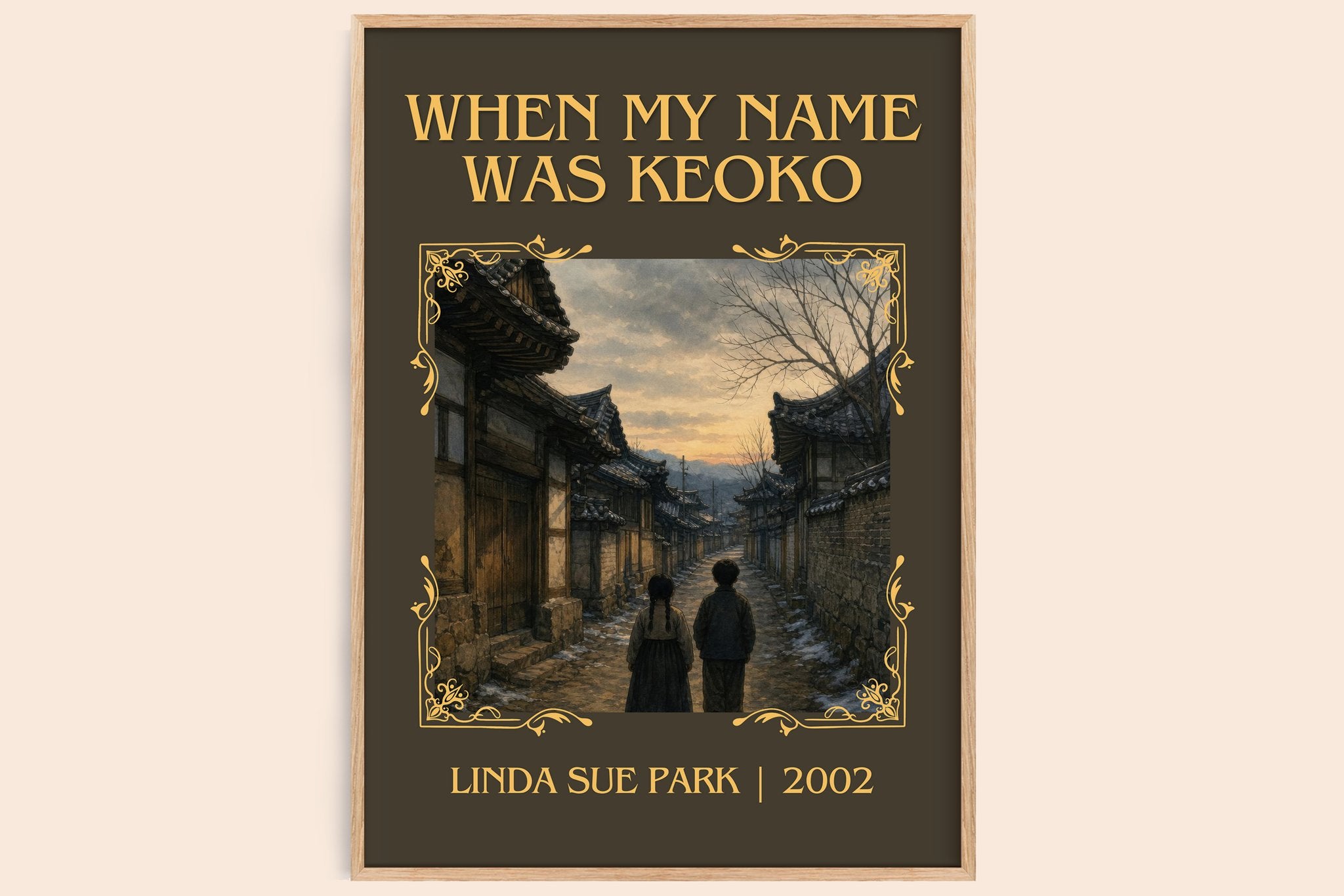 When my name was Keoko Classic Book Art Print by Linda Sue Park